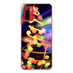 Чехол Новогодняя Елка на Ulefone Note 12P (Гирлянды)
