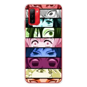 Силиконовые чехлы с глазами Anime для Ноте 12П (Глаза Хашира)