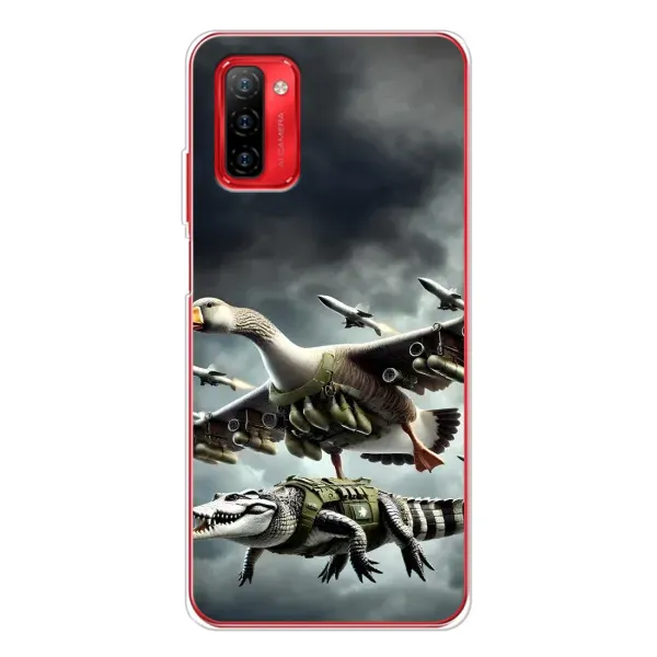 Чехол с рисунком «Гусини и крокодило» для Ulefone Note 12P Чехол с рисунком «Гусини и крокодило» для Ulefone Note 12P