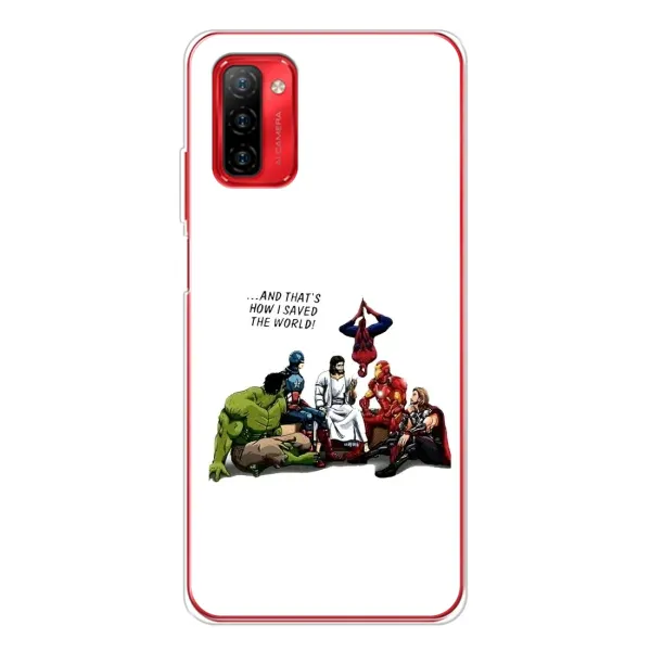 Чехол с рисунком «Иисус супергерой» для Ulefone Note 12P Чехол с рисунком «Иисус супергерой» для Ulefone Note 12P