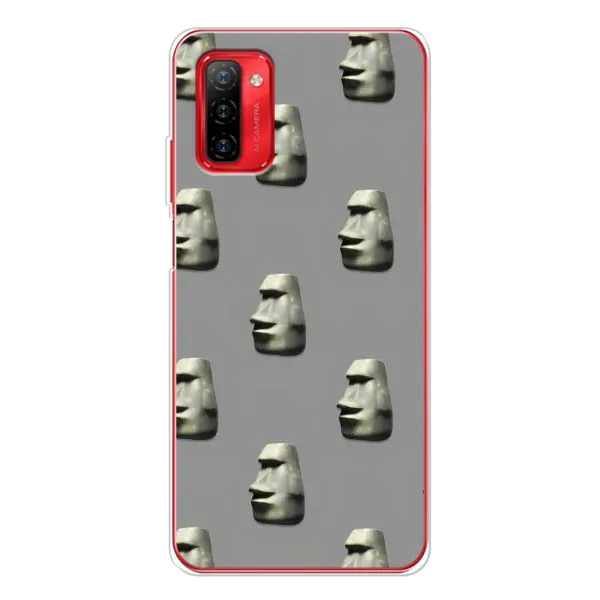 Чехол с рисунком «Каменное лицо» для Ulefone Note 12P