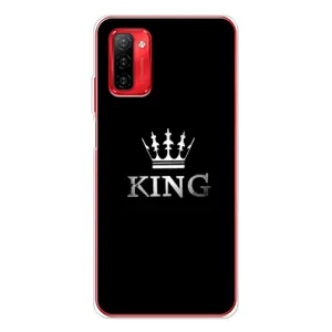 Чохол (Корона на чорному фоні) для Ноте 12П (KING)