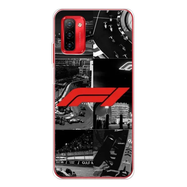 Чехол с рисунком «Коллаж Формула 1» для Ulefone Note 12P Чехол с рисунком «Коллаж Формула 1» для Ulefone Note 12P