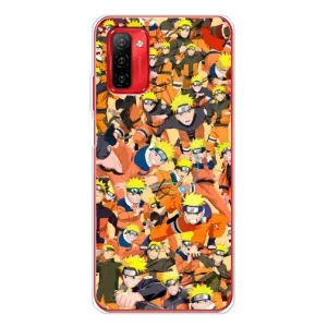 Чехлы с принтом Наруто на Ulefone Note 12P (Коллаж Наруто)