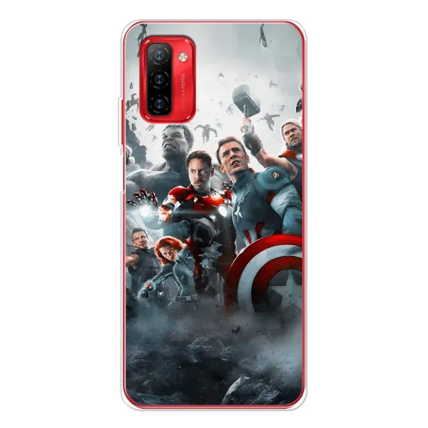 Чехол с рисунком «Команда марвел» для Ulefone Note 12P