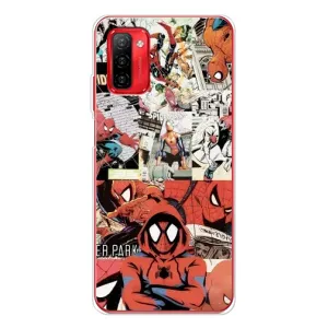 Чехол Супергерой Человека Паука на Ulefone Note 12P (Комикс Паука)