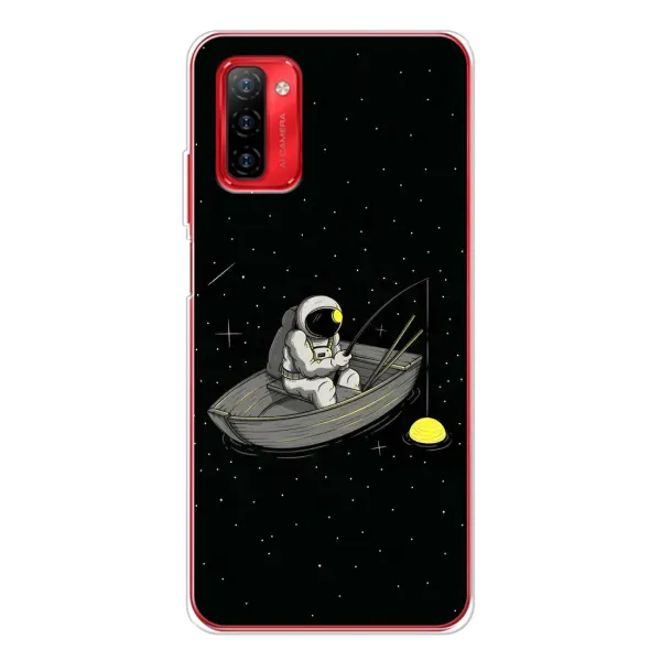 Чехол с рисунком «Космонавт на рыбалке» для Ulefone Note 12P Чехол с рисунком «Космонавт на рыбалке» для Ulefone Note 12P