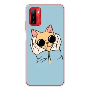 Бампер з зображенням Котиків для Ноте 12П (КОТИК в окулярах)