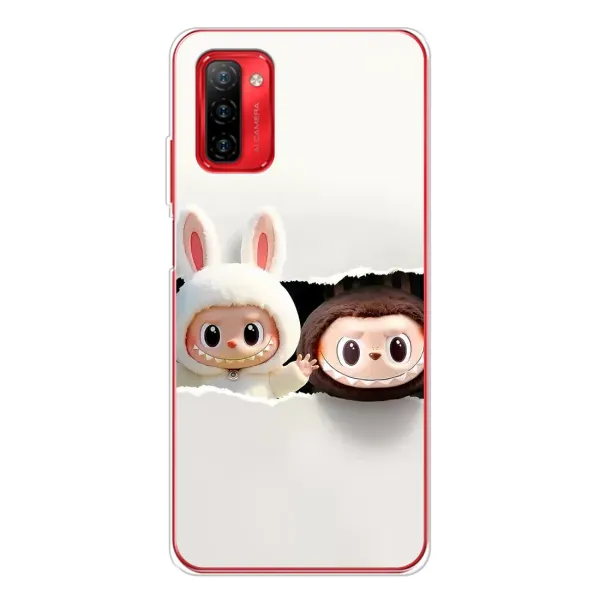 Чехол с рисунком «Фигурки Labubu» для Ulefone Note 12P Чехол с рисунком «Фигурки Labubu» для Ulefone Note 12P