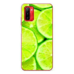 Чохол з зображенням смачної їжі для Ulefone Note 12P (Лайм)