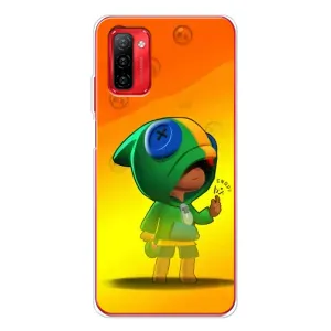 Чохол Бравл Старс для Ulefone Note 12P (LEON в кофті)