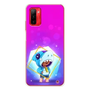 Чохол Бравл Старс для Ulefone Note 12P (Леон у костюмі Акули)