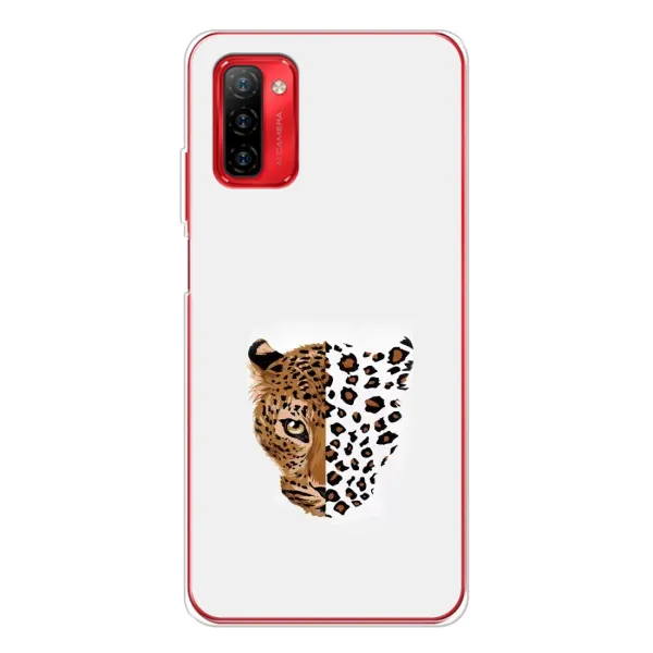 Чехол с рисунком «Леопард на белом» для Ulefone Note 12P Чехол с рисунком «Леопард на белом» для Ulefone Note 12P