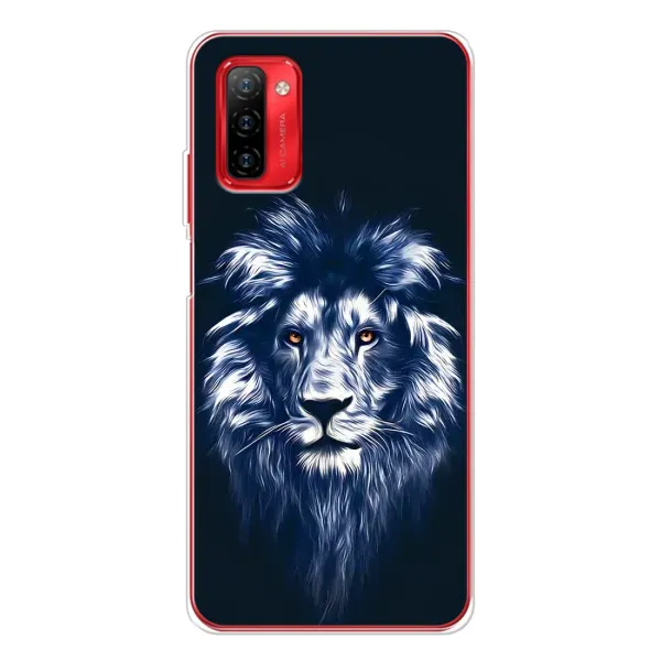 Чехол с рисунком «Лев - синий» для Ulefone Note 12P Чехол с рисунком «Лев - синий» для Ulefone Note 12P