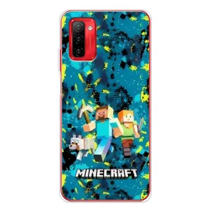 Чехлы для Ulefone Note 12P (Персонажи Майн Крафт) (Майнкрафт)