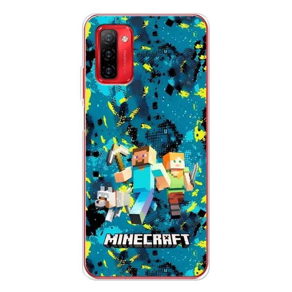 Чехол с рисунком «Майнкрафт» для Ulefone Note 12P Чехол с рисунком «Майнкрафт» для Ulefone Note 12P