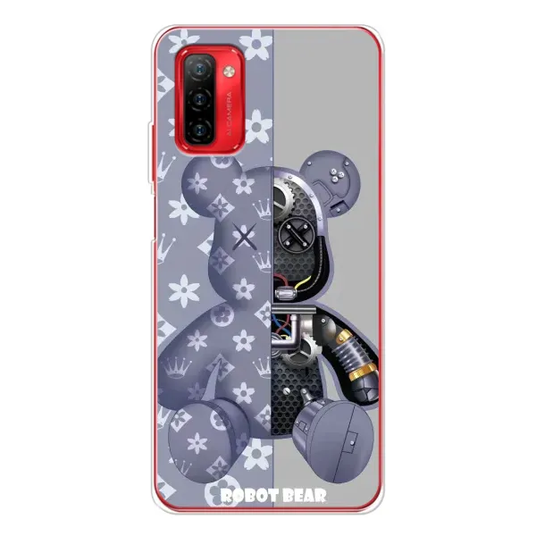Чехол с рисунком «Медведь Louis Vuitton» для Ulefone Note 12P