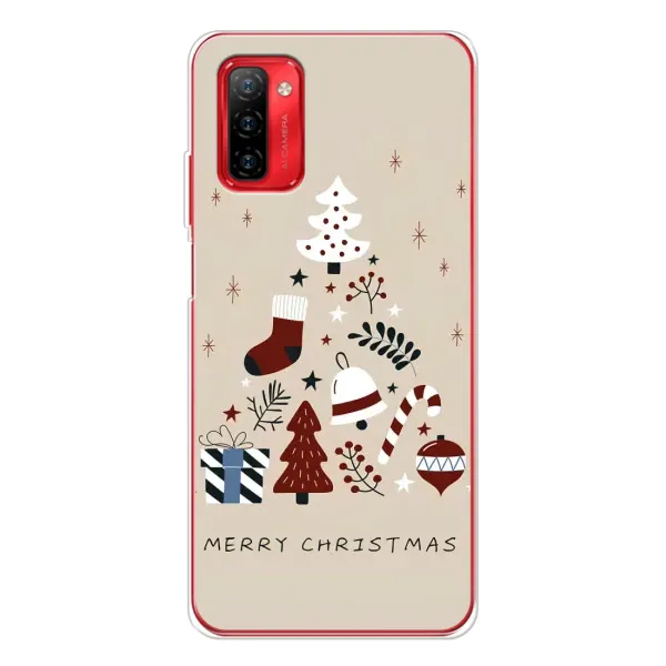 Чехол с рисунком «Merry Christmas» для Ulefone Note 12P