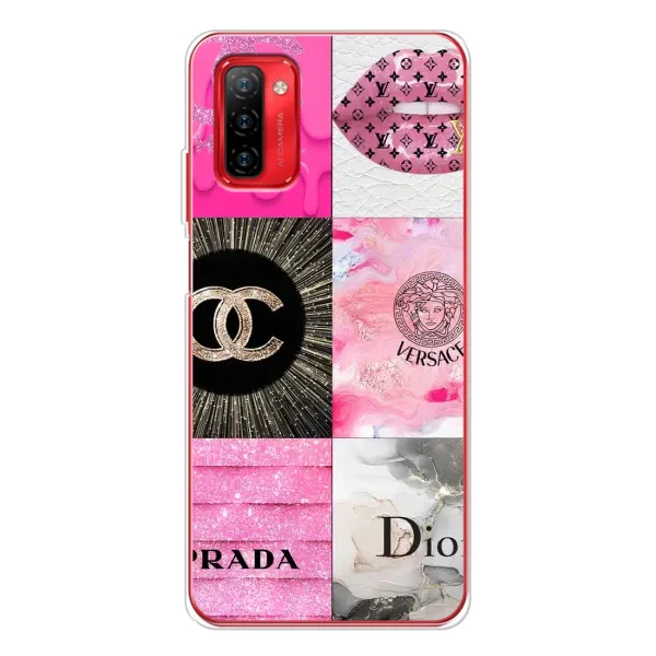 Чехол с рисунком «Модница» для Ulefone Note 12P