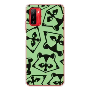 Силіконовий Чохол з Энотами на Ulefone Note 12P (Мордочки Єнота)