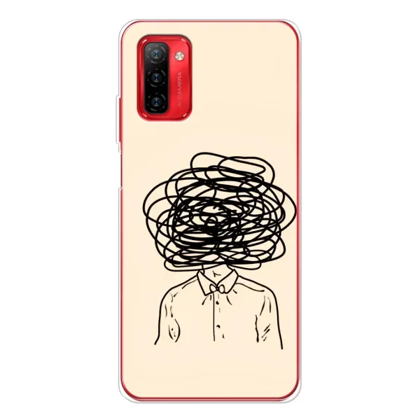 Чехол с рисунком «Мысли» для Ulefone Note 12P Чехол с рисунком «Мысли» для Ulefone Note 12P