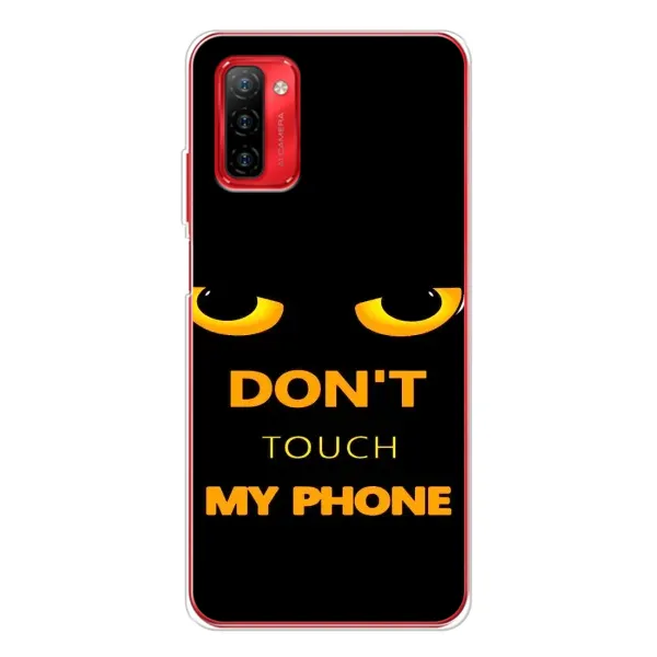 Чехол с рисунком «Не трогай мой телефон» для Ulefone Note 12P Чехол с рисунком «Не трогай мой телефон» для Ulefone Note 12P