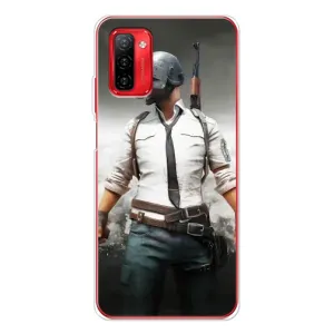 Силиконовый чехол с картинкой "Герой Pubg" на Ulefone Note 12P (Пабг)