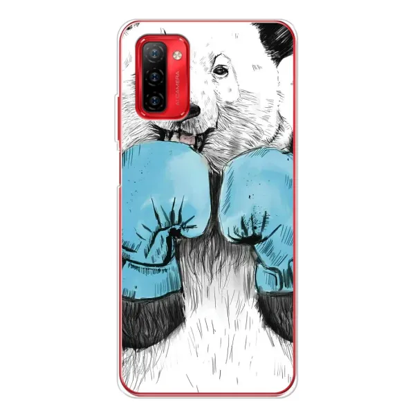 Чехол с рисунком «Панда боксер» для Ulefone Note 12P