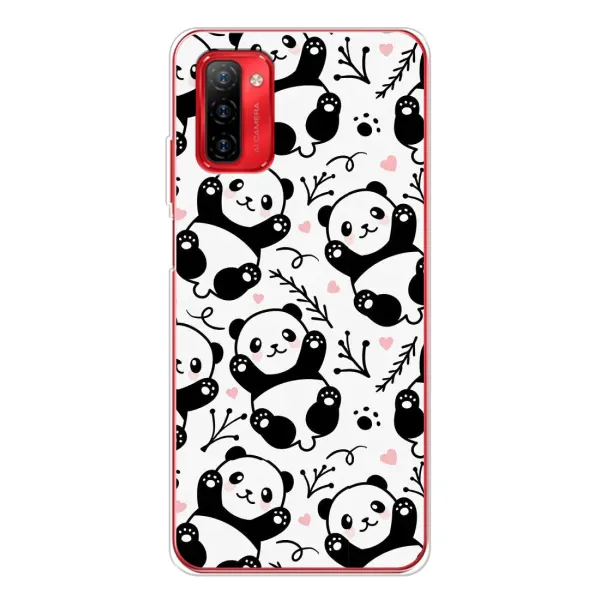 Чехол с рисунком «Пандочки» для Ulefone Note 12P