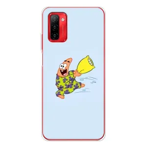 Чехлы с Патриком на Ulefone Note 12P (Патрик с подушкой)