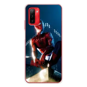 Чехол Супергерой Человека Паука на Ulefone Note 12P (Паук на доме)