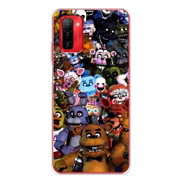 Чехол с рисунком «Персонажи Фредди» для Ulefone Note 12P