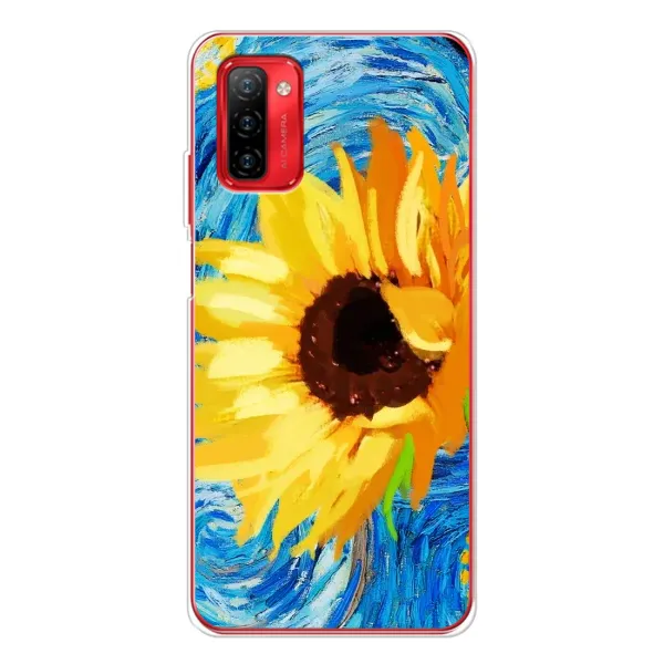 Чехол с рисунком «Подсолнух цветок» для Ulefone Note 12P Чехол с рисунком «Подсолнух цветок» для Ulefone Note 12P