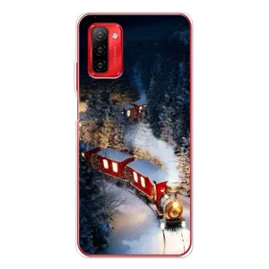 Силиконовый бампер на рождество для Ulefone Note 12P (Поезд)