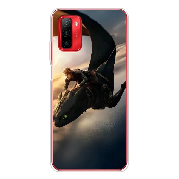 Чехол с рисунком «Полет Беззубика» для Ulefone Note 12P Чехол с рисунком «Полет Беззубика» для Ulefone Note 12P