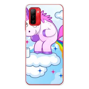 Чехол Unicorn на Ulefone Note 12P (Радуга единорожка)