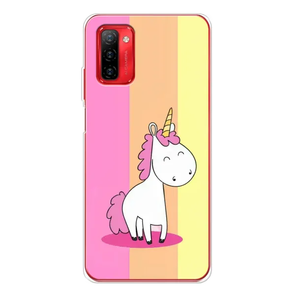 Чехол с рисунком «Радужный Единорог» для Ulefone Note 12P