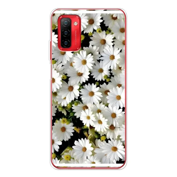 Чехол с рисунком «Рамка в ромашках» для Ulefone Note 12P Чехол с рисунком «Рамка в ромашках» для Ulefone Note 12P