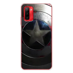 Чехол с Щитом Капитана Америки на Ulefone Note 12P (Ретро Щит Капитана)