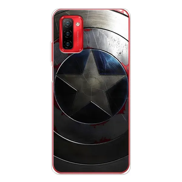 Чехол с рисунком «Ретро Щит Капитана» для Ulefone Note 12P Чехол с рисунком «Ретро Щит Капитана» для Ulefone Note 12P