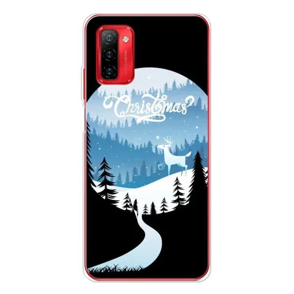 Чехол с рисунком «Рождественский Олень» для Ulefone Note 12P