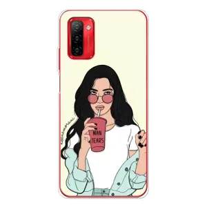 Силіконовый Чохол на Ulefone Note 12P з картинкой Модных девушек (З напоєм)