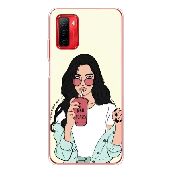 Чехол с рисунком «С напитком» для Ulefone Note 12P Чехол с рисунком «С напитком» для Ulefone Note 12P