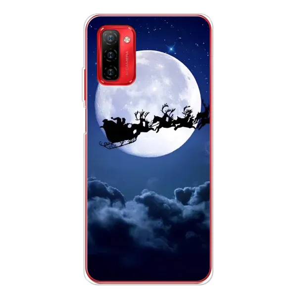 Чехол с рисунком «Санта - луна» для Ulefone Note 12P