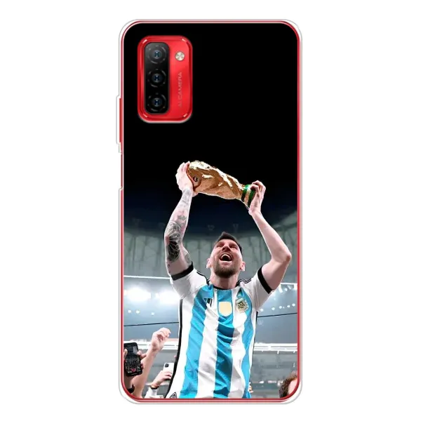 Чехол с рисунком «Счастливый Месси» для Ulefone Note 12P Чехол с рисунком «Счастливый Месси» для Ulefone Note 12P