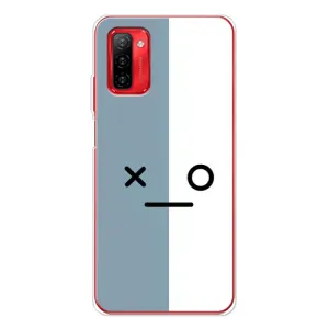 Чохли (ТПУ) (смішні стікери) для Ulefone Note 12P (Сіро-білий)