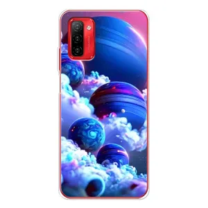 Чохли КОСМОС на Ulefone Note 12P (Сині планети)