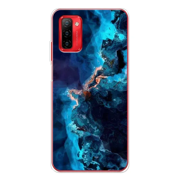 Чехол с рисунком «Синий мрамор» для Ulefone Note 12P Чехол с рисунком «Синий мрамор» для Ulefone Note 12P