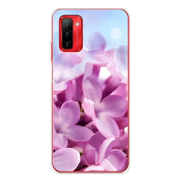 Чехол с рисунком «Сиреневые цветы» для Ulefone Note 12P Чехол с рисунком «Сиреневые цветы» для Ulefone Note 12P
