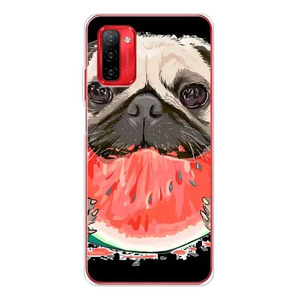 Чехол с рисунком «Смешной Мопс» для Ulefone Note 12P Чехол с рисунком «Смешной Мопс» для Ulefone Note 12P